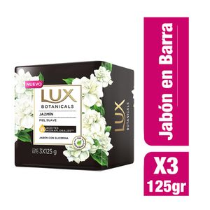 Jabon lux botanicals jazmin x3undx125gc-u