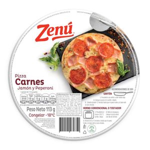 Pizza Zenú carnes x113g
