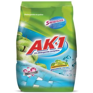 Detergente ak1 suavizantemanzanaverdepolvox1450g
