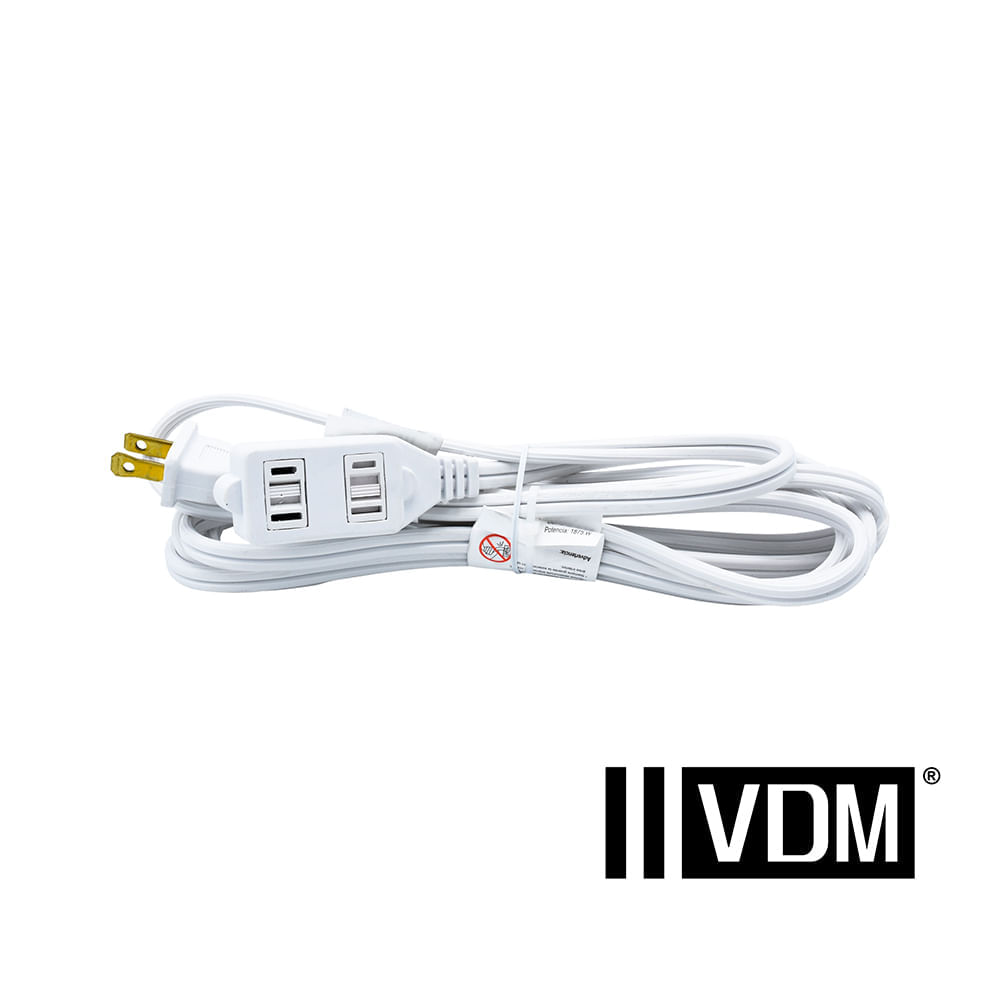 Extensión eléctrica polarizada de 3 mts calib more Knasta Colombia