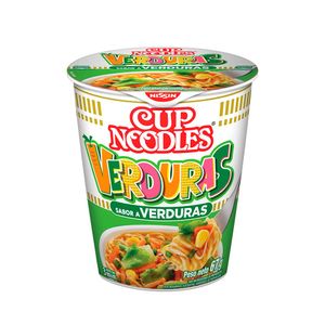 Pasta nissin cup noodles verduras x67g