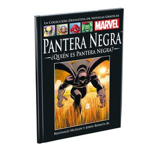 Novela Marvel tomo 50 Pantera Negra ¿quién es pantera negra?