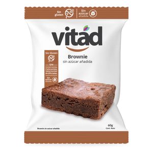 Brownie Vitad sin azúcar añadida