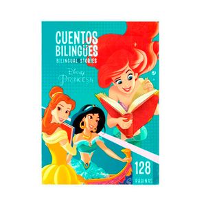 Libro Cuentos Bilingües Princesas Disney Editorial 3J