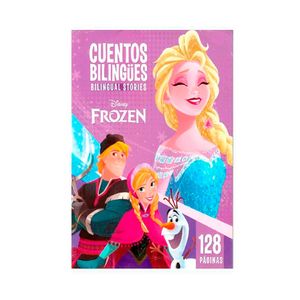 Libro Cuentos Bilingües Frozen Disney Editorial 3J