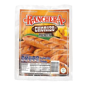 Chorizo Ranchera Premium x 8 Und x 520 G