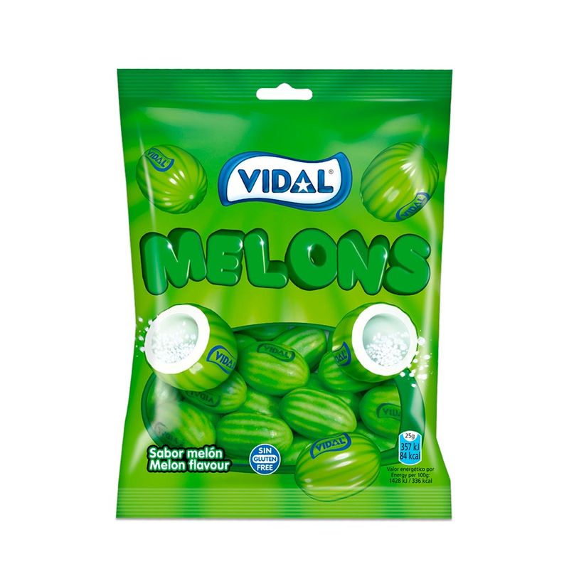 Chicle vidal melon x100g Tiendas Metro