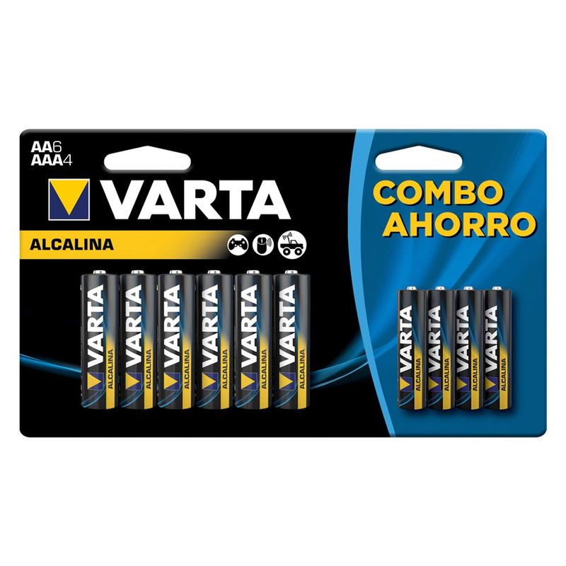 Pilas alcalinas Varta AAA x 6