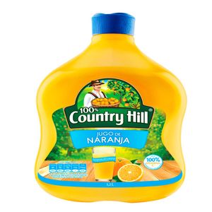 Jugo country hill naranja reducido calorias x3.2l