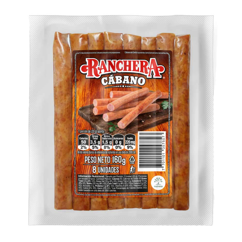 C bano Ranchera x8und x160g Tiendas Jumbo