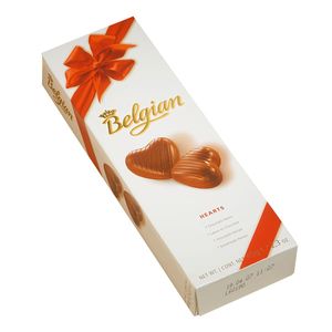 Chocolate The Belgian hearts x65g