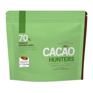 Chocolate Cacao Hunters Oscuro 70% Mini Tumacox240g