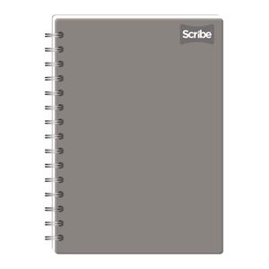 Cuaderno argollado pasta dura 105 sport masculino 175 hojas cuadriculado Scribe