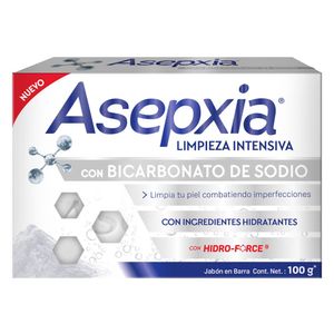 Jabón facial Asepxia antiacné bicarbonato x100g