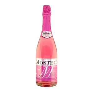 Bebida gasificada mostelo vino rosado bot x750ml
