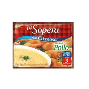 Crema La Sopera pollo x45g