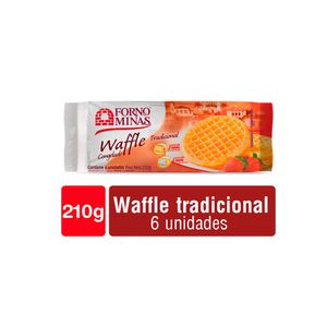 Waffle forno de minas congelado x6undx210g