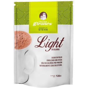 Cacao Girones light Stevia x120g