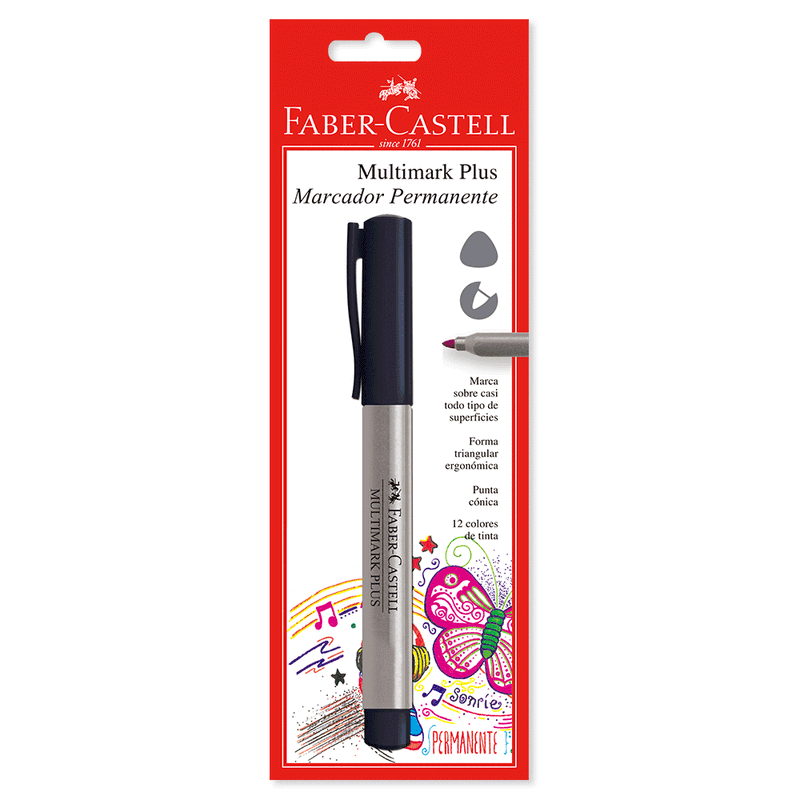 Rotulador Multimark Permanente Faber-Castell