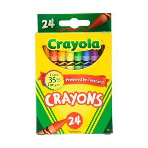 Crayones surtidos x 24 Crayola