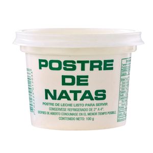 Postre de natas Natas De Santafé Ltda x 100 g