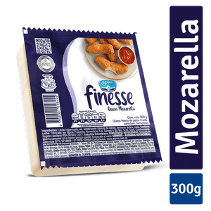 Queso mozarella Finesse bloque x300g