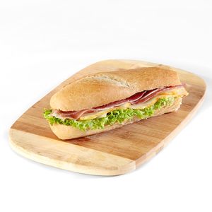 Sándwich gourmet prosciutto