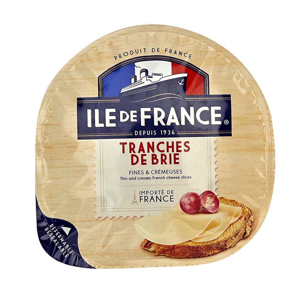 Queso Tranches De Brie Ile De France 150g Tiendas Jumbo