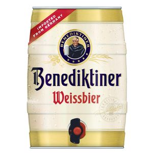 Cerveza Benediktiner Weissbier Barril x 5 L
