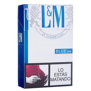 Cigarrillo L&M Azul Cajetilla x20und