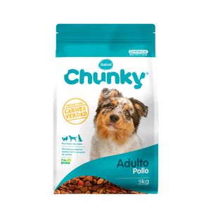 Alimento para perro Chunky adultos bolsa x9 kilos