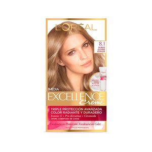 Tinte loreal excellence creme tono 8.1 rub.cl.czo.