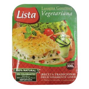 Lasagna lista gourmet vegetariana x300g