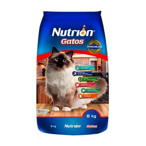 Alimento para Gatos Nutrion Gatos x8Kg