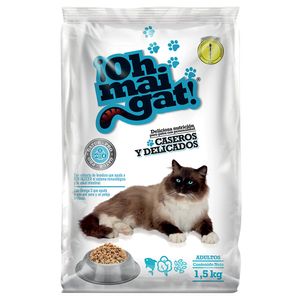 Alimento para gatos Oh mai gat Caseros Y Delicados x 1,5kg
