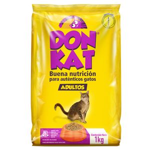 Alimento para gatos Donkat Adulto x 1 Kg