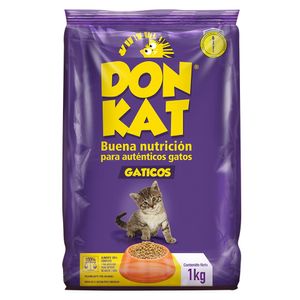 Alimento para gatos Donkat gaticos x 1kg