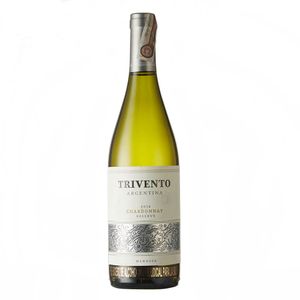 Vino blanco Trivento reserve chardonnay botella x750ml