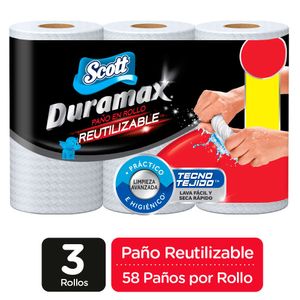 Toalla de Papel Reutilizable Scott Duramax x3 Rollos