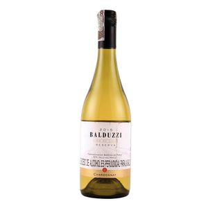 Vino blanco balduzzi reserva chardonnay x 750 ml