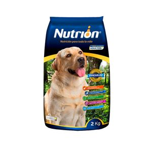 Alimento Nutrion para perro adultos x2kg