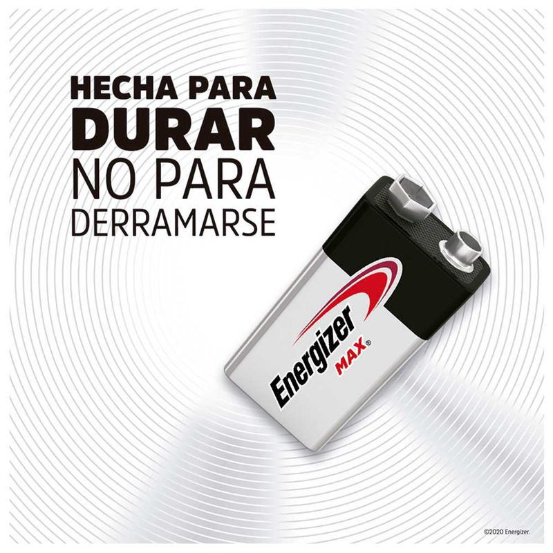 Energizer MAX® Baterias 9V - Energizer