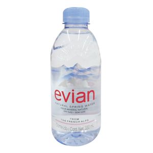 Agua Evian botella x 330 ml