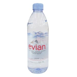 Agua Evian botella x 500 ml