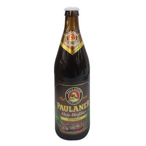 Cerveza Paulaner Dunkel botella x 500 ml