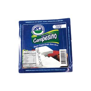 Queso campesino El Zarzal bloque x240g