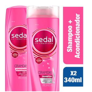 Shampoo Sedal Ceramidas + Acondicionador Sedal Ceramidas x 340ml