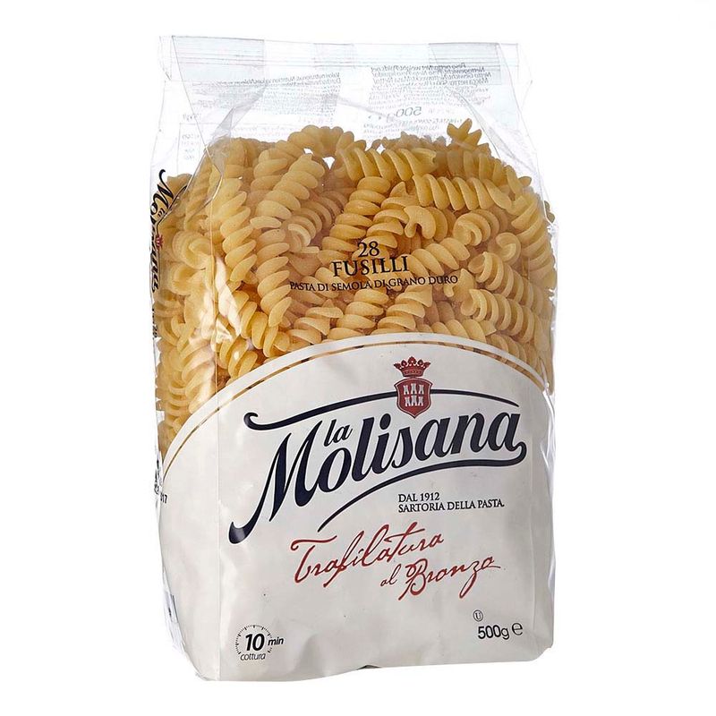 La Molisana Fusilli N°28 Pasta 500g (Pack of 2)