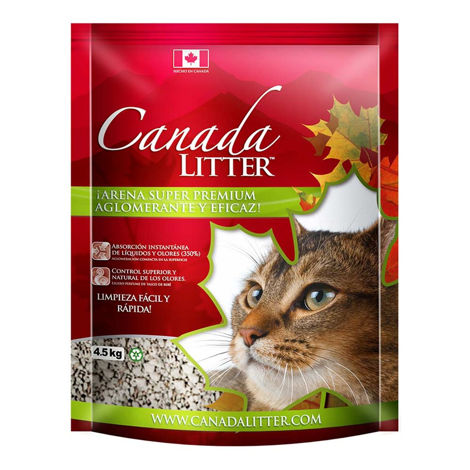 ARENA CANADA LITTER 4,5 KG CANADA LITTER  x 1 