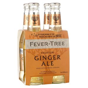 Bebida Fever Tree ale ginger four-pack x 200 ml